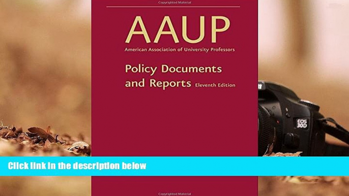 PDF  Policy Documents and Reports AAUP Trial Ebook