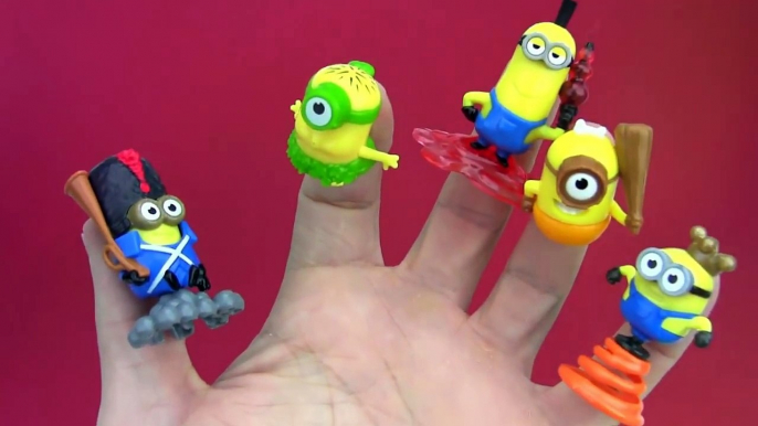 Finger Family Talking Friends Tom Minions Animals Kinder Collection By Funny Songs Nursery Rhymes