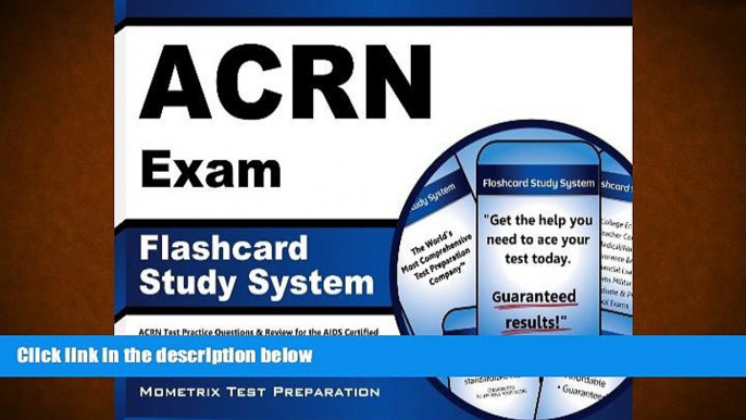 Audiobook  ACRN Exam Flashcard Study System: ACRN Test Practice Questions   Review for the AIDS