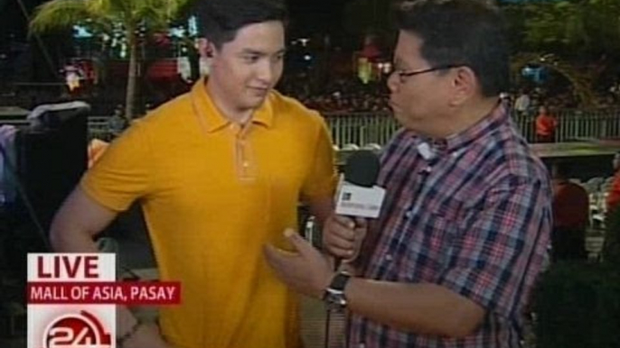 24Oras: Alden Richards, nakikisaya sa GMA Countdown 2016