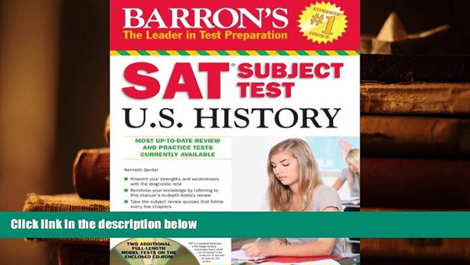 PDF [Download] Barron s SAT Subject Test in U.S. History with CD-ROM (Barron s SAT Subject Test