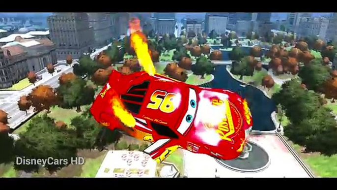 MCQUEEN IN TROUBLE! Spiderman & Disney #Lightning #McQueen Cars Nursery Rhymes Songs for Kids