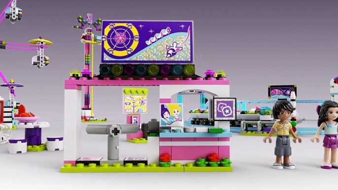 LEGO Friends Amusement Park Roller Coaster 41130