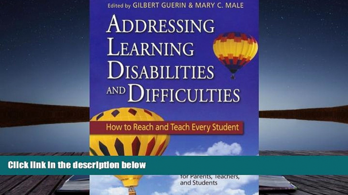 Audiobook  Addressing Learning Disabilities and Difficulties: How to Reach and Teach Every Student