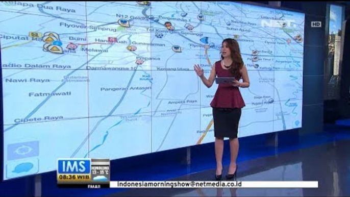 IMS - Memantau kondisi lalu lintas melalui aplikasi Waze 29 Mei 2014