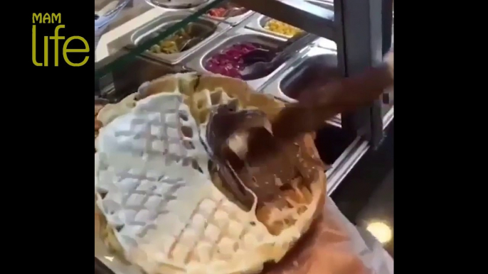 اطيب واشهى وافل تركي Waffle Ortakoy