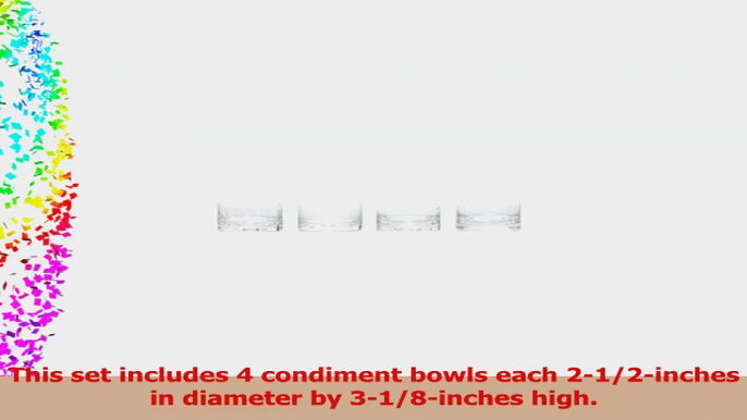 Mikasa Cheers Condiment Bowls Set of 4 19405281