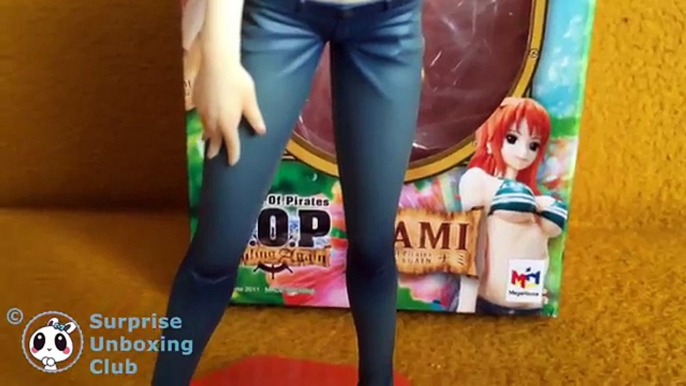 Nami One Piece ナミ P.O.P Megahouse Sailing Again Portrait of Pirates in 4K unboxing