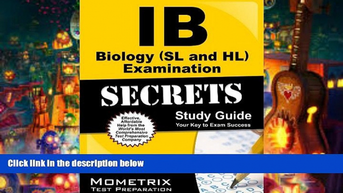 Audiobook  IB Biology (SL and HL) Examination Secrets Study Guide: IB Test Review for the