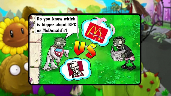 Plants VS Zombies 2 : Zombies` Fastfood (Animation)