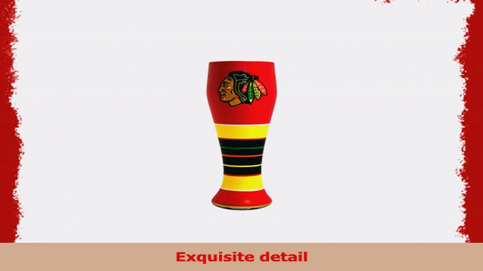 NHL Chicago Blackhawks Artisan Pilsner Glass 23ounce 47bab3a8