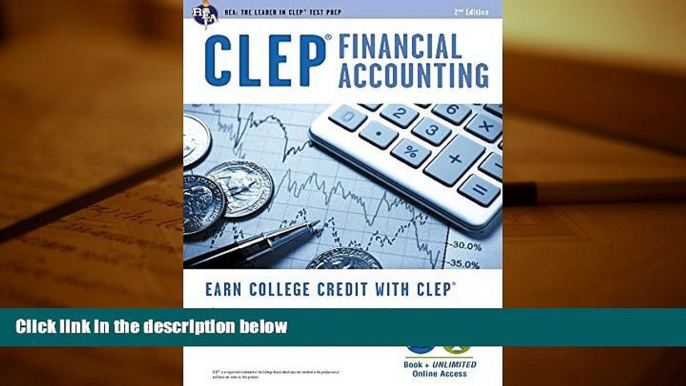 PDF [FREE] DOWNLOAD  CLEP® Financial Accounting Book + Online (CLEP Test Preparation) Donald