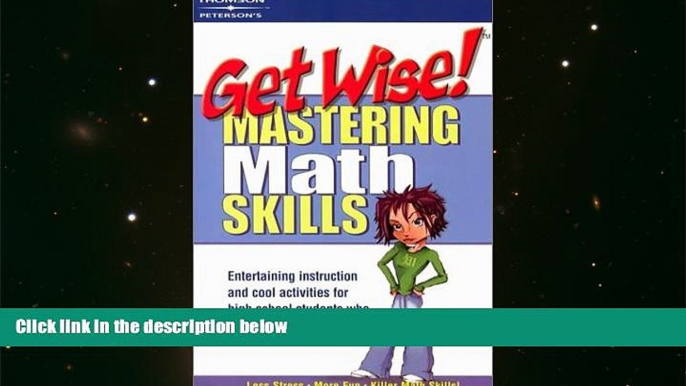 Audiobook  Get Wise!  Mastering Math Skills 1E For Ipad