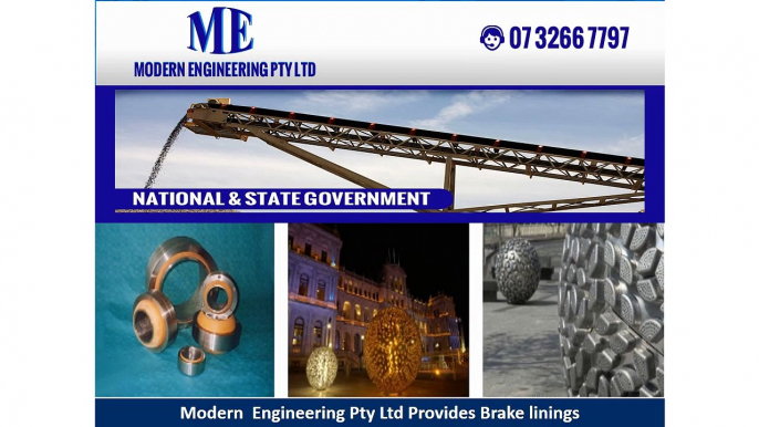 Modern Engineering Pty Ltd Provides Brake linings