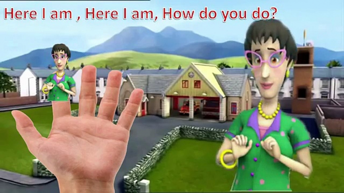 Finger Family FIREMAN SAM Daddy Dady Finger Song Video Nursery Rhyme Kids