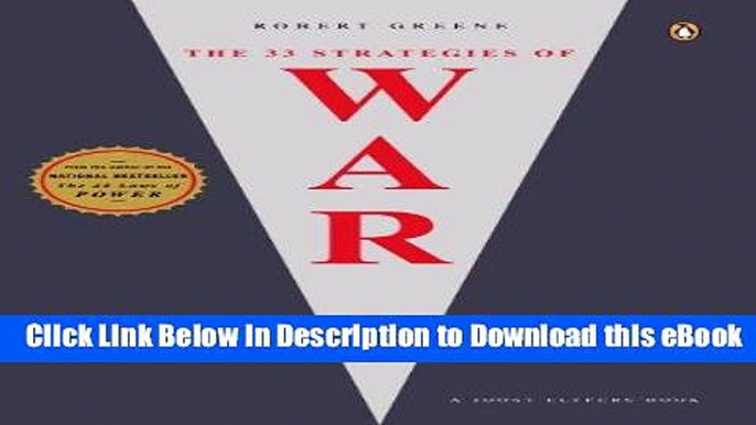 [Read Book] The 33 Strategies of War (Joost Elffers Books) Mobi