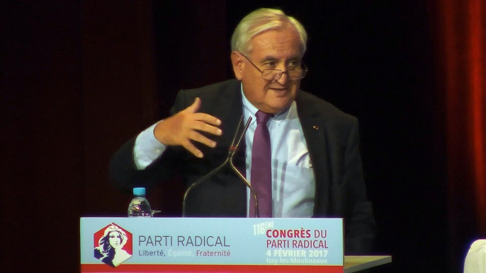 Discours de Jean-Pierre Raffarin - Ancien Premier Ministre - Sénateur de la Vienne - 116e CONGRES - 04 février 2017