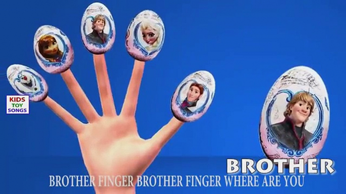 Disney Frozen Eggs Finger Family Collection Disney Frozen Finger Family Songs Nursery Rhymes