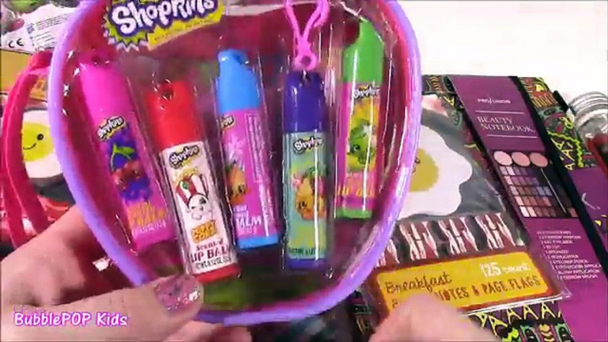 DIY MLP Rainbow Dash Light-UP BAG! Happy Places FUN School Supplies MAKEUP Notebook Scented PEN!