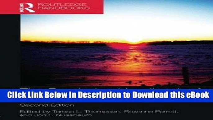 DOWNLOAD The Routledge Handbook of Health Communication (Routledge Communication Series) (Volume