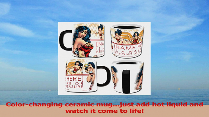 DC Comics Justice League Personalized HeatActivated Morphing Mug Wonder Woman 80b56b5f