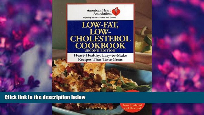 READ book American Heart Association Low-Fat, Low-Cholesterol Cookbook, Second Edition: