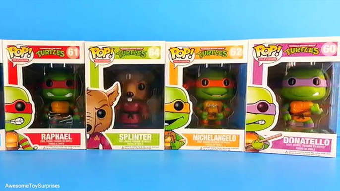 Teenage Mutant Ninja Turtles Toys Ninja Turtles Funko Pop Toys TMNT new Leonardo Raphael Donatello