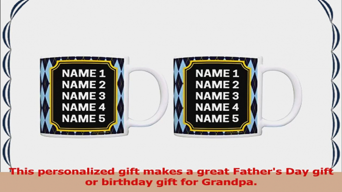 Custom Grandpa Gifts Keep Calm Grandpa Will Fix It Add Names 2 Pack Gift Coffee Mugs Tea bd54e22e