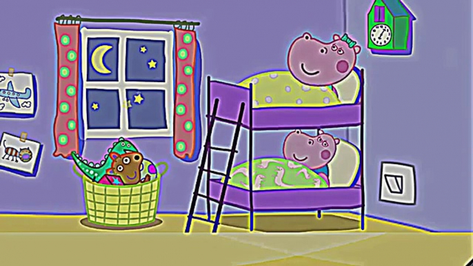 Good Night Hippo Peppa - Help Babys Sleep Video | Sleep Gameplay for Kids to Sleep