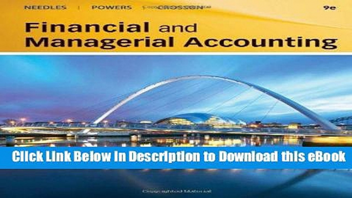 [Read Book] Financial and Managerial Accounting Mobi