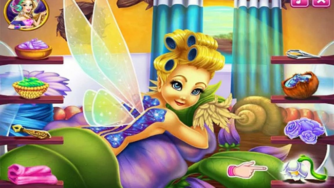 Tinker Bells Tiny Spa - Makeover and Dress Up - Little Fairy Game For Girls