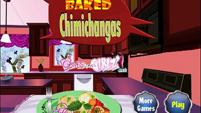 Baked Chimichangas Games-Cooking Games-Hair Games