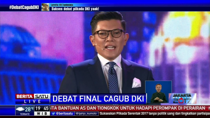 Tata Tertib Debat Paslon Cagub-Cawagub DKI Jakarta Putaran Akhir