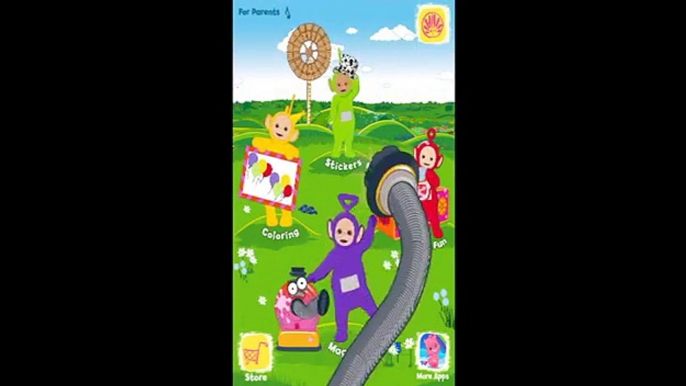 Teletubbies Paint Sparkles Tabtale Gameplay app apps learning coloring game
