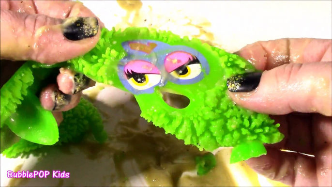 Cutting OPEN Squishy FURBY! Gross Lion Guard Toy! Slimy Brain Stress BALL! Furry Cat Paw! Ice CREAM!