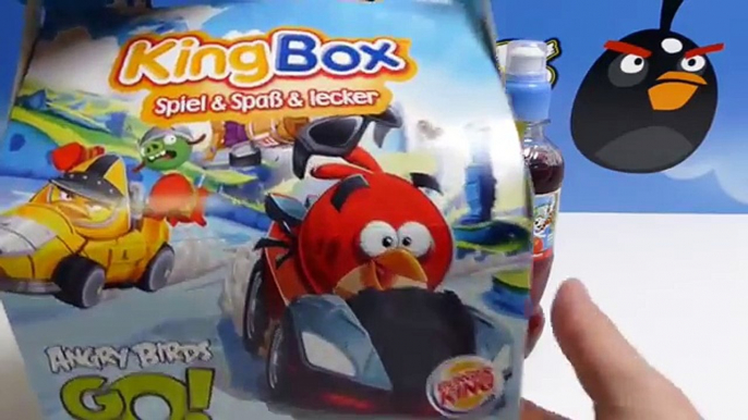 Angry Birds Burger King KingBox Angry Birds GO Red Bird Toys