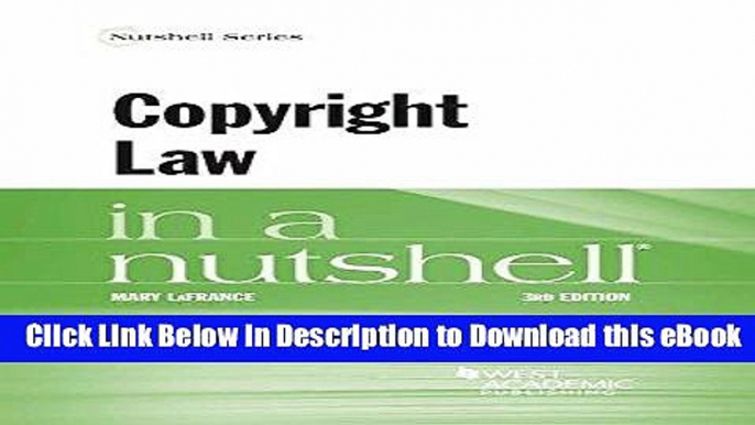 [Read Book] Copyright Law in a Nutshell (Nutshells) Mobi