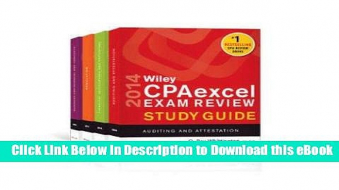 DOWNLOAD Wiley CPA excel Exam Review 2014 Study Guide, Set Mobi