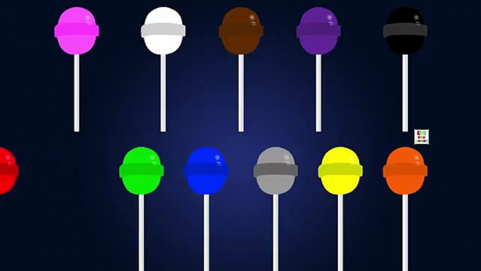 Colors for Children | Learn Colors With Lollipops | Lollipop cartoon Colors Games for Kids