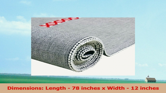 Table Runner Set of 4 78 x 12 Pure Cotton Grey Table Linen Basic Everyday Use Tableware c7d45574