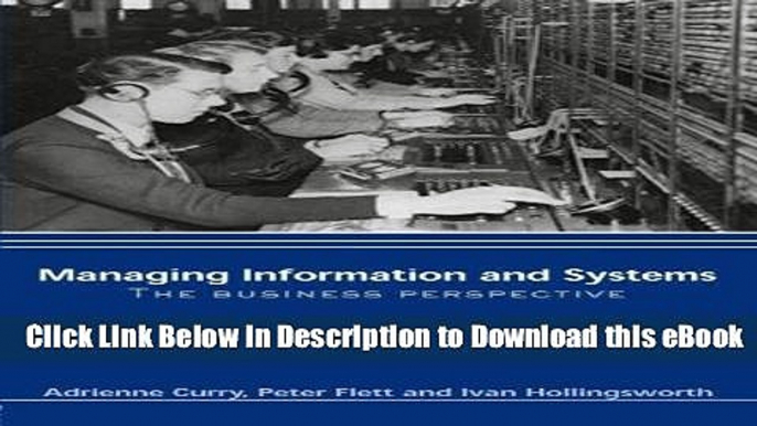 [Read Book] Managing Information   Systems: The Business Perspective Kindle