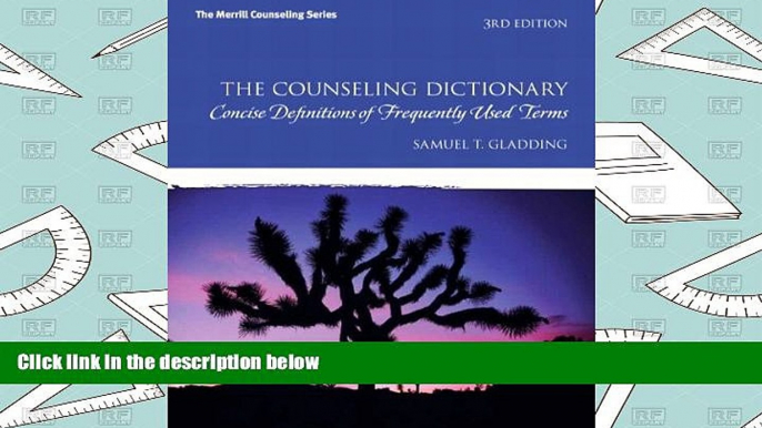 Download [PDF]  The Counseling Dictionary: Concise Definitions of Frequently Used Terms (3rd