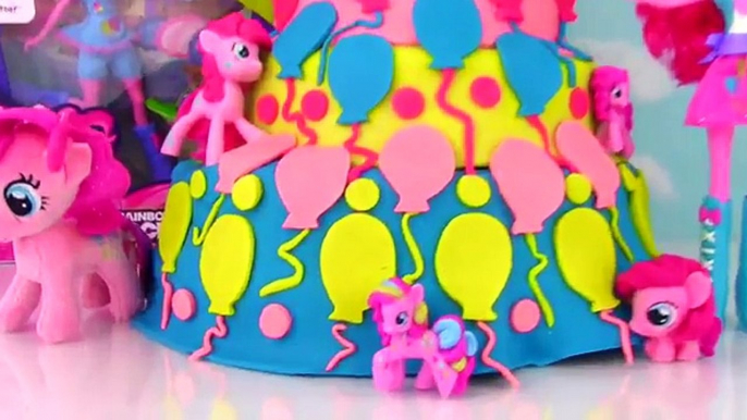 My Little Pony Pinkie Pie Play Doh Surprise Cake! Funko Mystery Minis Blind Boxes! Fashems!