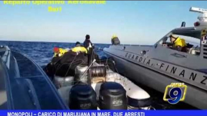 Monopoli | Carico di droga in mare, due albanesi arrestati