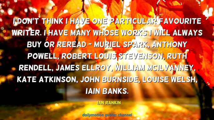 Ian Rankin Quotes