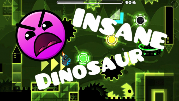 Geometry Dash - Dinosaur By Alkali [Insane]