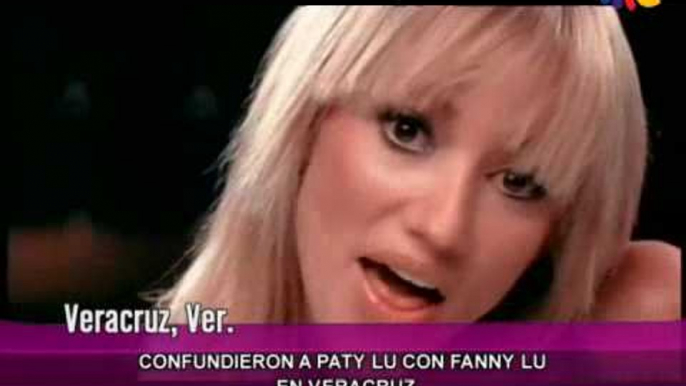 Confundieron a Paty Lu con Fanny Lu