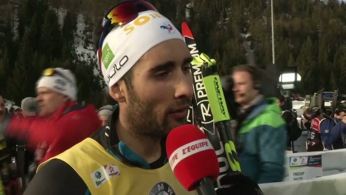 Biathlon - ChM (H) : M. Fourcade «C'est une belle médaille !»