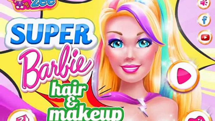 Super Barbie Hair And Makeup - Best Baby Games For Girls