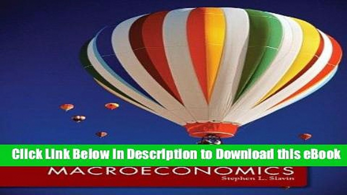 [Read Book] Macroeconomics (McGraw-Hill Series Economics) Kindle